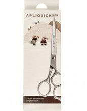 Load image into Gallery viewer, Apliquick large 3-hole micro serrated scissors package
