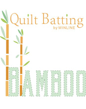 Load image into Gallery viewer, Winline bamboo batting for sewing and quilting projects
