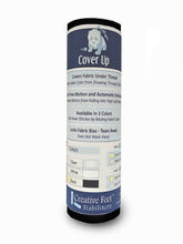 Load image into Gallery viewer, Cover Up Stabilizer Sewing Embroidery Black 6in x 20ft Roll