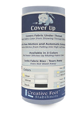 Load image into Gallery viewer, Cover Up Stabilizer Sewing Embroidery Clear 6in x 60ft Roll