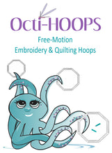 Load image into Gallery viewer, Creative Feet Octi-Hoops free motion embroidery hoops
