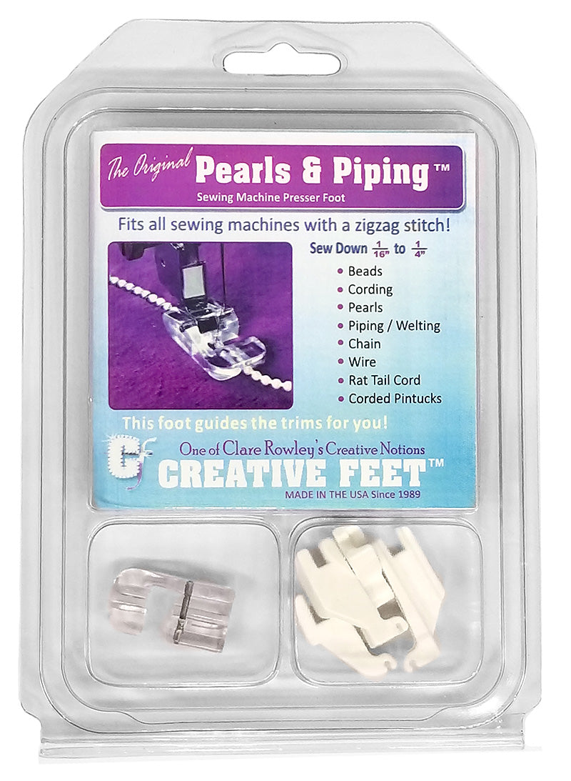 Creative Feet Pearls & Piping Foot - Sewing Machine Feet
