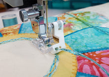 Load image into Gallery viewer, Creative Feet Sequins & Ribbon Accessory Guide Applique with trim