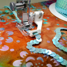 Load image into Gallery viewer, Creative Feet Sequins &amp; Ribbon Sewing Machine Presser Foot Sequins Stitching
