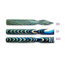 Load image into Gallery viewer, Creative Feet vintage style wooden presser cloudy skies