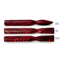 Load image into Gallery viewer, Creative Feet vintage style wooden presser red velvet