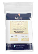 Load image into Gallery viewer, Hold Light sewing embroidery stabilizer 27in x 20ft roll