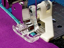 Load and play video in Gallery viewer, Creative Feet Satinedge Foot - Quick Introduction