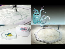 Load and play video in Gallery viewer, Octi-Hoops, Free Motion Embroidery & Quilting Hoops