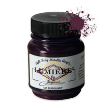 Load image into Gallery viewer, Jacquard Lumiere Fabric Paints 2.25oz - 545 Burgundy