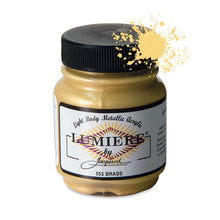 Load image into Gallery viewer, Jacquard Lumiere Fabric Paints 2.25oz - 553 Brass