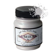 Load image into Gallery viewer, Jacquard Lumiere Fabric Paints 2.25oz - 567 Super Sparkle
