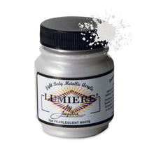 Load image into Gallery viewer, Jacquard Lumiere Fabric Paints 2.25oz - 568 Pearlescent White
