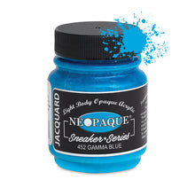 Load image into Gallery viewer, Jacquard Neopaque Fabric Paints 2.25oz - 452 Gamma Blue
