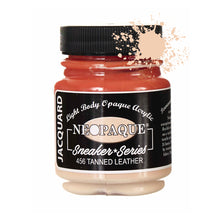Load image into Gallery viewer, Jacquard Neopaque Fabric Paints 2.25oz - 456 Tanned Leather