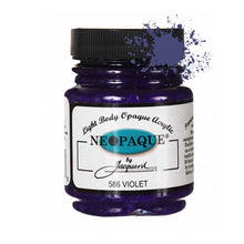 Load image into Gallery viewer, Jacquard Neopaque Fabric Paints 2.25oz - 586 Violet