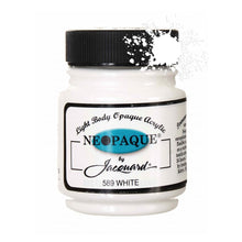 Load image into Gallery viewer, Jacquard Neopaque Fabric Paints 2.25oz - 589 White