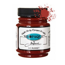 Load image into Gallery viewer, Jacquard Neopaque Fabric Paints 2.25oz - 591 Russet