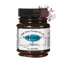 Load image into Gallery viewer, Jacquard Neopaque Fabric Paints 2.25oz - 592 Brown