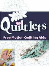 Load image into Gallery viewer, Quiltlets free motion quilting aids logo
