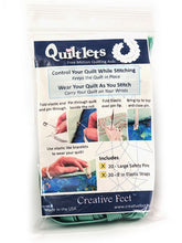 Load image into Gallery viewer, Quiltlets free motion quilting aids package
