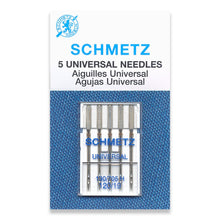 Load image into Gallery viewer, Schmetz sewing machine needles 120/19 universal 5 pack