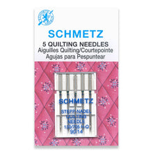 Load image into Gallery viewer, Schmetz sewing machine needles 90/14 quilting 5 pack
