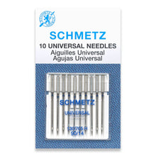 Load image into Gallery viewer, Schmetz sewing machine needles 90/14 universal 10 pack