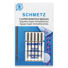 Load image into Gallery viewer, Schmetz sewing machine needles 90/14 universal nonstick 5 pack