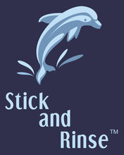 Load image into Gallery viewer, Stick and Rinse sewing embroidery stabilizer dolphin logo
