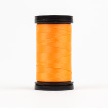Load image into Gallery viewer, WonderFil Ahrora polyester thread glow in the dark spool orange