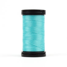 Load image into Gallery viewer, WonderFil Ahrora polyester thread glow in the dark spool teal