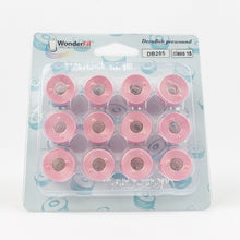 Load image into Gallery viewer, WonderFil DecoBob polyester sewing thread bobbins db205 soft pink