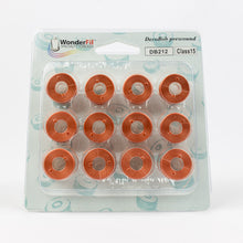Load image into Gallery viewer, WonderFil DecoBob polyester sewing thread bobbins db212 terra cotta