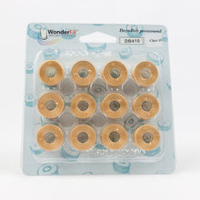 Load image into Gallery viewer, WonderFil DecoBob polyester sewing thread bobbins db410 peach