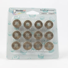Load image into Gallery viewer, WonderFil DecoBob polyester sewing thread bobbins db414 soft tan