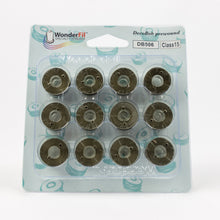 Load image into Gallery viewer, WonderFil DecoBob polyester sewing thread bobbins db506 moss green