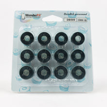 Load image into Gallery viewer, WonderFil DecoBob polyester sewing thread bobbins db509 dark green