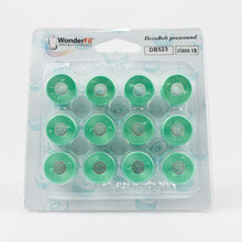 Load image into Gallery viewer, WonderFil DecoBob polyester sewing thread bobbins db523 mint green