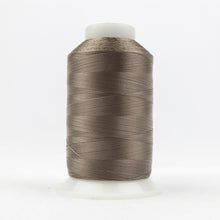 Load image into Gallery viewer, WonderFil DecoBob polyester sewing thread spool db114 brown/grey