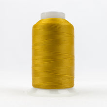 Load image into Gallery viewer, WonderFil DecoBob polyester sewing thread spool db131 dark gold