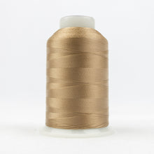 Load image into Gallery viewer, WonderFil DecoBob polyester sewing thread spool db414 soft tan