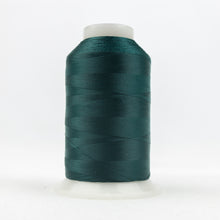 Load image into Gallery viewer, WonderFil DecoBob polyester sewing thread spool db509 dark green