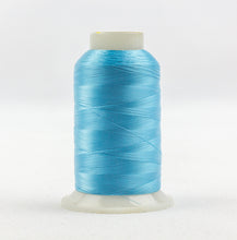 Load image into Gallery viewer, WonderFil InvisaFil 2500m Thread Spool Bright Turquoise