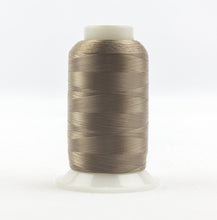 Load image into Gallery viewer, WonderFil InvisaFil 2500m Thread Spool Brown Grey