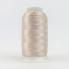 Load image into Gallery viewer, WonderFil Polyfast polyester sewing thread spool p1022 barely pink