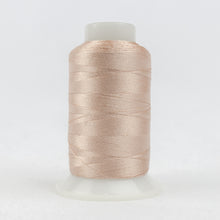 Load image into Gallery viewer, WonderFil Polyfast polyester sewing thread spool p1023 soft demure