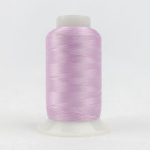Load image into Gallery viewer, WonderFil Polyfast polyester sewing thread spool p1028 soft mauve
