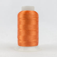 Load image into Gallery viewer, WonderFil Polyfast polyester sewing thread spool p1034 dark orange