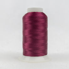 Load image into Gallery viewer, WonderFil Polyfast polyester sewing thread spool p1094 burgundy
